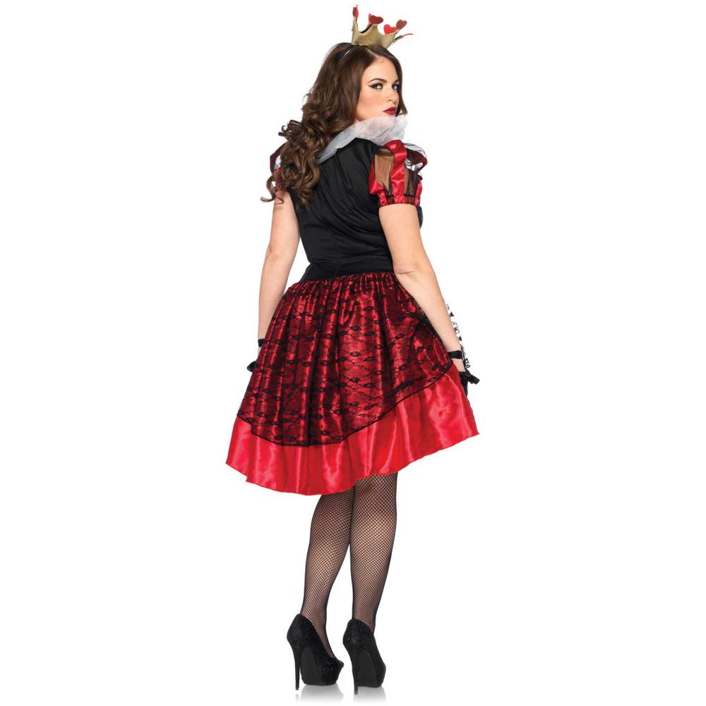 Leg Avenue - Royal Red Queen Costume - Multicolore